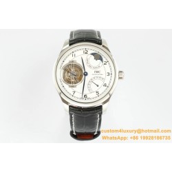 IWC - Portugieser 44MM SS/LE White/Num BBR Tourbillon
