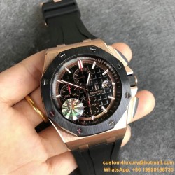 Audemars Piguet - Royal Oak Offshore Novelty 44mm CER/RG/RU Black Dial JF V2 A3126