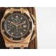 Audemars Piguet - Juan Pablo Montoya Limited Ed 44mm RG/LE Black Dial JF A7750