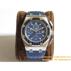 Audemars Piguet - Juan Pablo Montoya Limited Ed 44mm SS/LE Blue Dial JF A7750