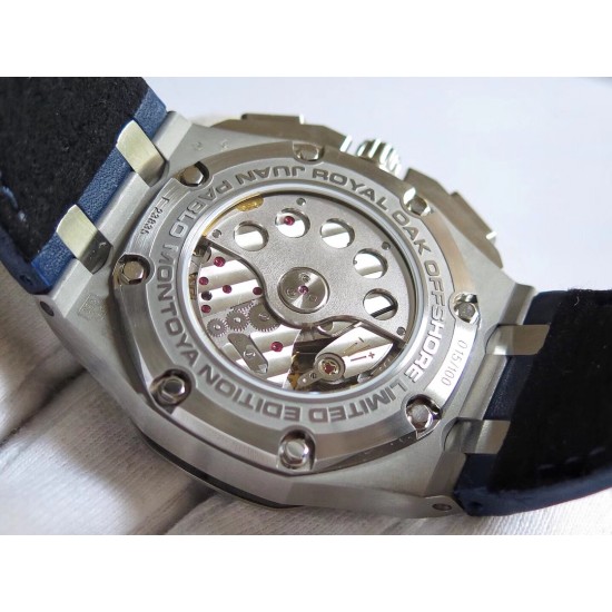 Audemars Piguet - Juan Pablo Montoya Limited Ed 44mm SS/LE Blue Dial JF A7750