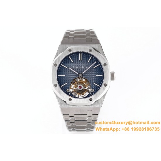 Royal Oak Tourbillon 41mm SS/SS Blue/Stk R8F V2 Flying Tourbillon