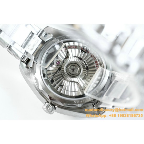 OMEGA- Aqua Terra 150M 34mm Ladies SS/SS S.Wht/Dm VSF A8800