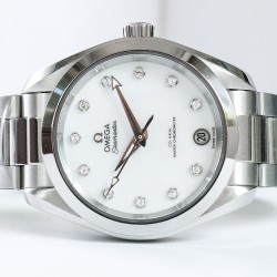 OMEGA- Aqua Terra 150M 34mm Ladies SS/SS W.MOP/Dm VSF A8800