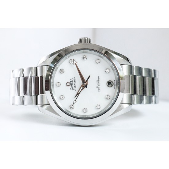 OMEGA- Aqua Terra 150M 34mm Ladies SS/SS W.MOP/Dm VSF A8800