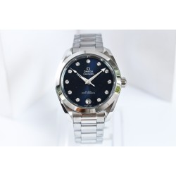 OMEGA- Aqua Terra 150M 34mm Ladies SS/SS BLUE.MOP/Dm VSF A8800