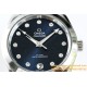 OMEGA- Aqua Terra 150M 34mm Ladies SS/SS BLUE.MOP/Dm VSF A8800