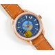 OMEGA-Aqua Terra 150M 43mm Worldtimer Diamonds RG/LE Blue Dial GBF A8938