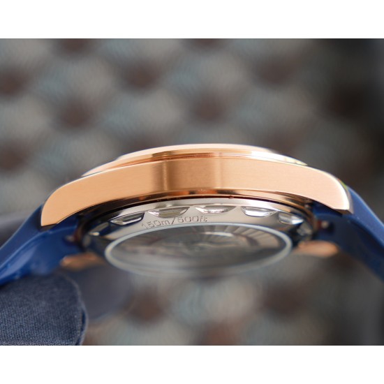 OMEGA-Aqua Terra 150M 41mm RG/RU Blue Dial GDF MY8215