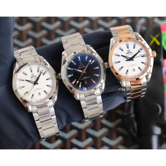 OMEGA-Aqua Terra 150M 41mm SS/SS White Dial GDF A8500