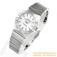 OMEGA - Constellation Ladies 28mm SS/SS Wht MOP Stk 8848F Swiss Qtz