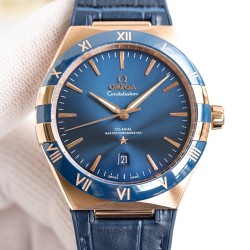 OMEGA - Constellation 2020 41mm RG/LE Blue Dial BLSF A8900