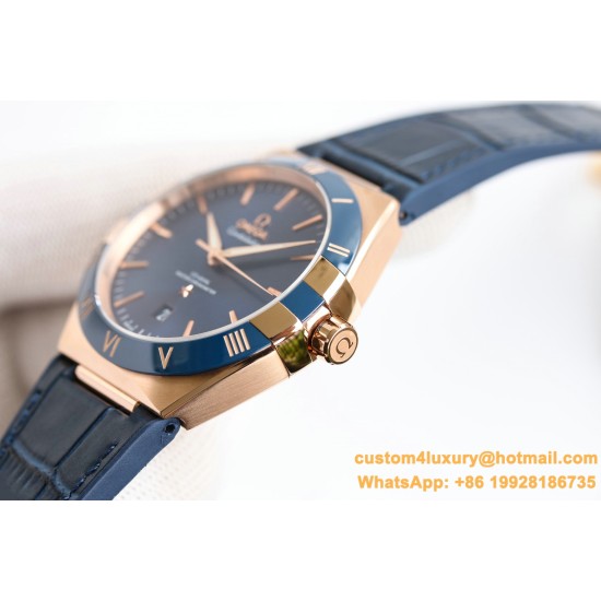 OMEGA - Constellation 2020 41mm RG/LE Blue Dial BLSF A8900
