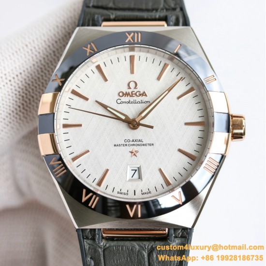 OMEGA - Constellation 2020 41mm RG/LE White Dial BLSF A8900