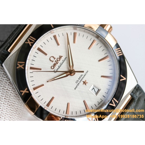 OMEGA - Constellation 2020 41mm RG/LE White Dial BLSF A8900