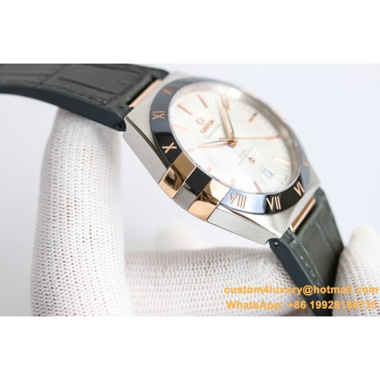 OMEGA - Constellation 2020 41mm RG/LE White Dial BLSF A8900