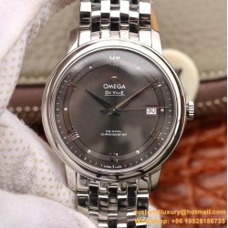 OMEGA - De Ville Prestige Mens 40MM SS/SS Brown MKS MY9015