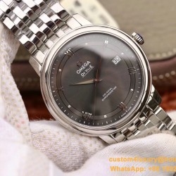 OMEGA - De Ville Prestige Mens 40MM SS/SS Brown MKS MY9015