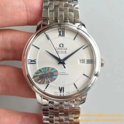 OMEGA - De Ville Prestige Mens 40MM SS/SS White MKS MY9015