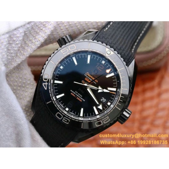 Planet Ocean 45.5mm Deep Black CER/NY Blk VSF A8906 V2 Super Clone