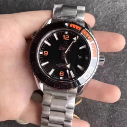 Omega - Planet Ocean 43.5mm SS/SS Black/Org OMF Asia 2836 Mod