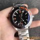 Omega - Planet Ocean 43.5mm SS/SS Black/Org OMF Asia 2836 Mod