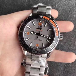 Omega - Planet Ocean 43.5mm SS/SS Grey/Org OMF Asia 2836 Mod