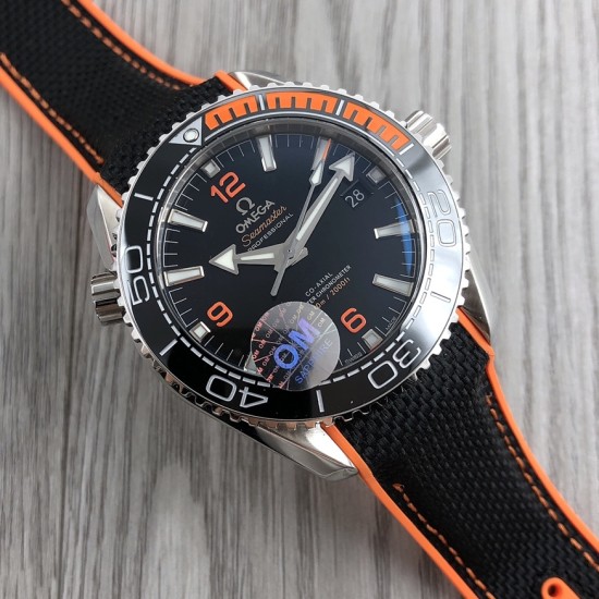 Omega - Planet Ocean 43.5mm SS/NY/RU Black OMF Asia 2836 Mod