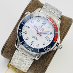 Omega - Seamaster 300m James Bond 007 2019 42mm SS/SS White Dial OMF A8806