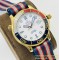 OMEGA - Seamaster Commander 007 42MM YG/NY White Dial OMF A2507
