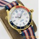 OMEGA - Seamaster Commander 007 42MM YG/NY White Dial OMF A2507