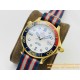 OMEGA - Seamaster Commander 007 42MM YG/NY White Dial OMF A2507