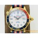 OMEGA - Seamaster Commander 007 42MM YG/NY White Dial OMF A2507