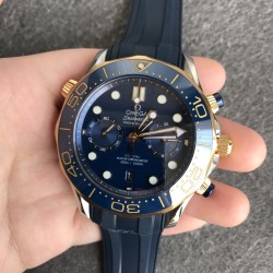 Omega - Seamaster 300m Chrono 44MM SS/RU Blue UMF Asia 9900