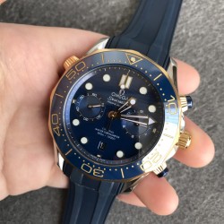 Omega - Seamaster 300m Chrono 44MM SS/RU Blue UMF Asia 9900
