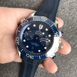 Omega - Seamaster 300m Chrono 44MM SS/RU Blue UMF Asia 9900