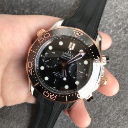 Omega - Seamaster 300m Chrono 44MM SS/RU Black UMF Asia 9900