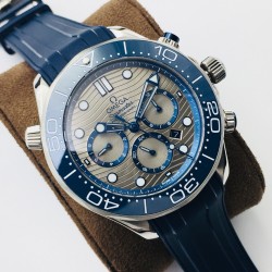 Omega - Seamaster 300M Chronograph 44mm SS/RU Grey Dial TWF A9900