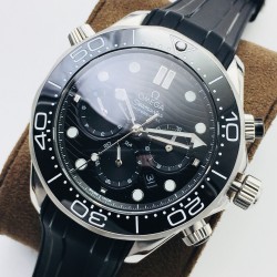 Omega - Seamaster 300M Chronograph 44mm SS/RU Black Dial TWF A9900