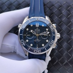 OMEGA - Seamaster 300m Chronograph 44mm SS/RU Blue Dial GDF A9900