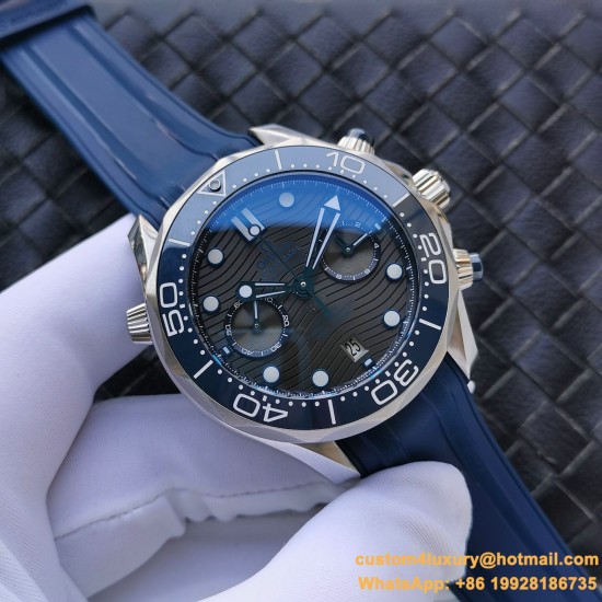 OMEGA - Seamaster 300m Chronograph 44mm SS/RU Grey Dial GDF A9900