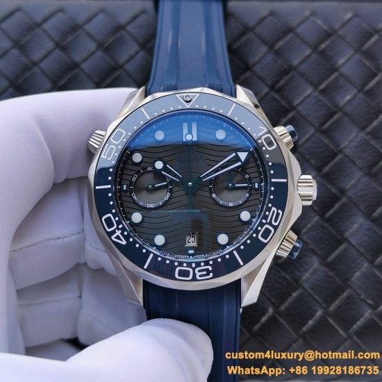 OMEGA - Seamaster 300m Chronograph 44mm SS/RU Grey Dial GDF A9900