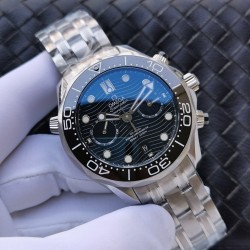 OMEGA - Seamaster 300m Chronograph 44mm SS/SS Black Dial GDF A9900