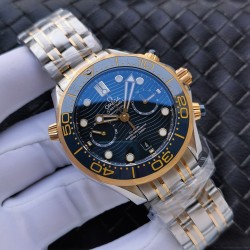 OMEGA - Seamaster 300m Chronograph 44mm SS/YG/SS Black Dial GDF A9900