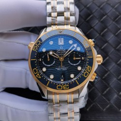 OMEGA - Seamaster 300m Chronograph 44mm SS/YG/SS Black Dial GDF A9900