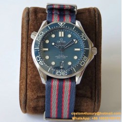OMEGA - Seamaster 300m 42mm SS/NY Blue Dial URF A8800