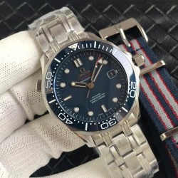 OMEGA - Seamaster 300m 42mm SS/SS Blue Dial URF A8800