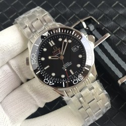 OMEGA - Seamaster 300m 42mm SS/SS Black Dial URF A8800