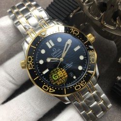 OMEGA - Seamaster 300m 42mm SS/YG/SS Black Dial GBF A8800
