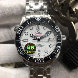 OMEGA - Seamaster 300m 42mm SS/SS White Dial GBF A8800